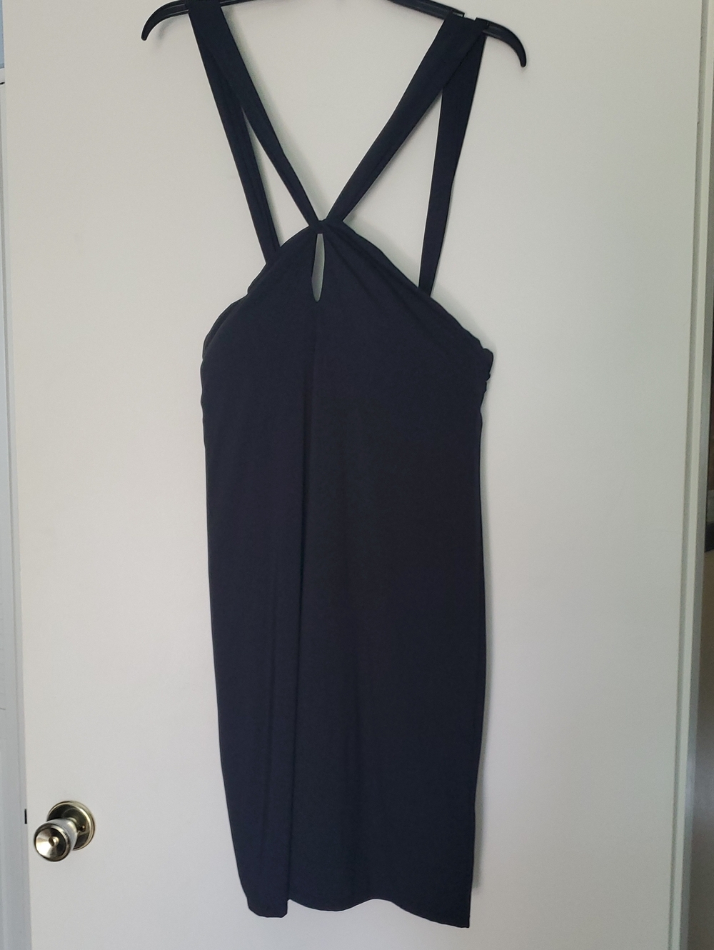 Athleta Classic Black Strappy Women’s Dress